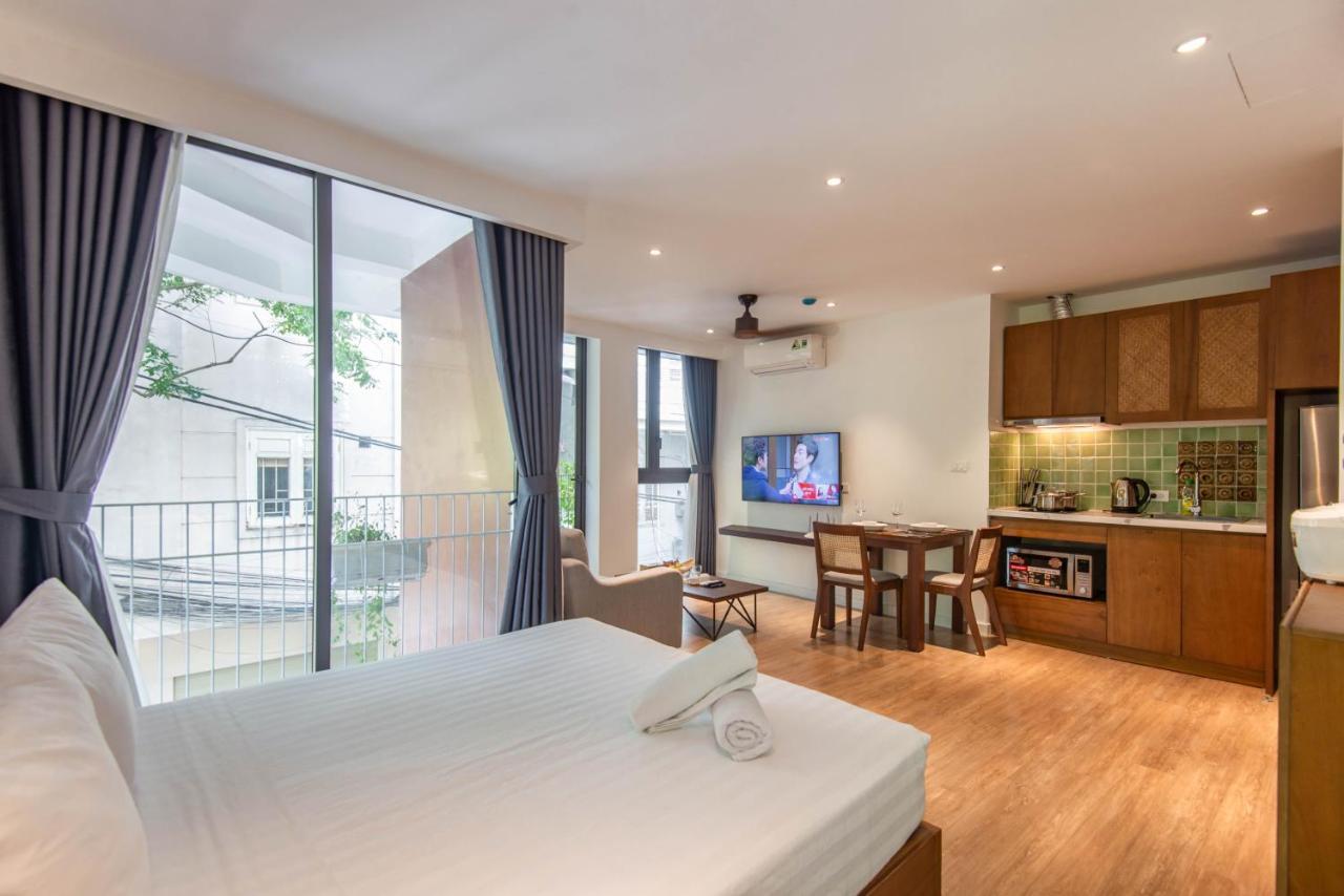 22Housing Hotel & Apartment 81 Linh Lang Hanoi Exterior foto