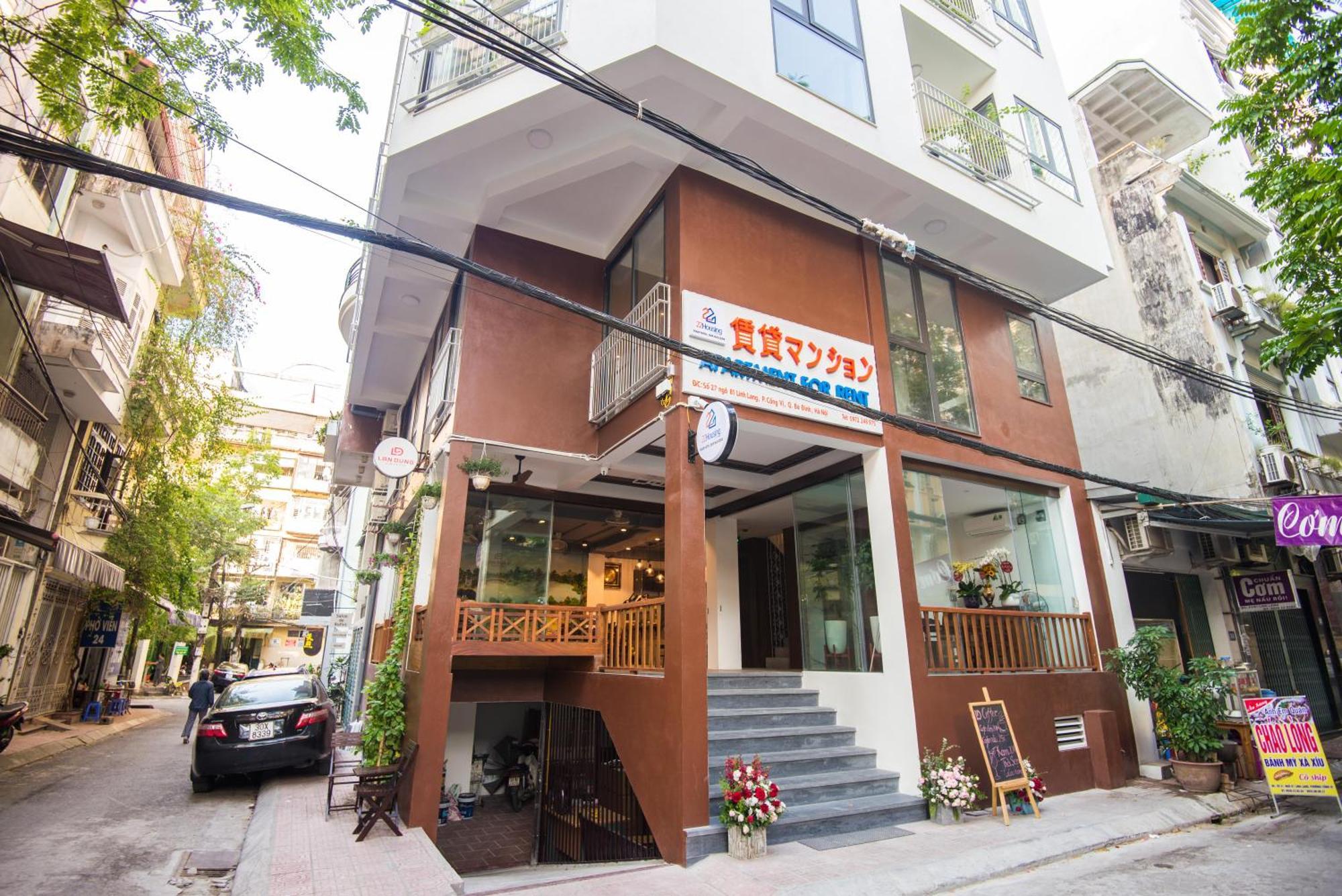 22Housing Hotel & Apartment 81 Linh Lang Hanoi Exterior foto